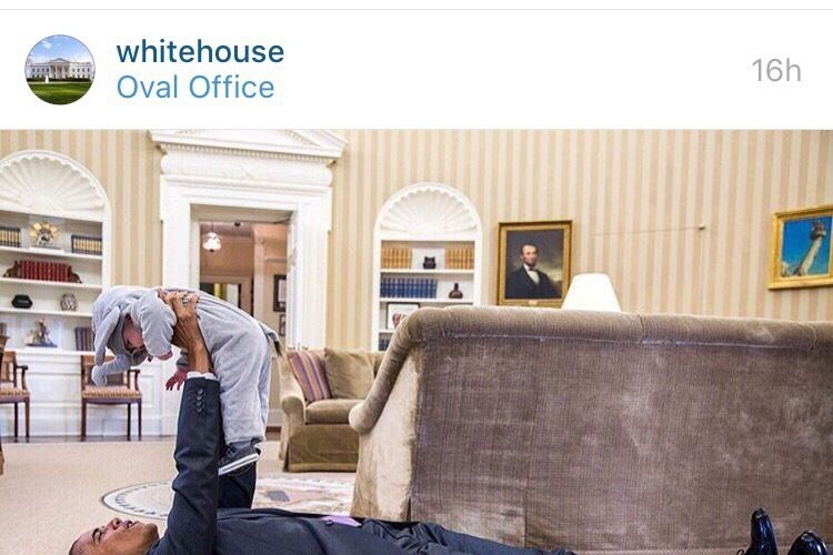 白宫里的沙发也够艰苦朴素的-1