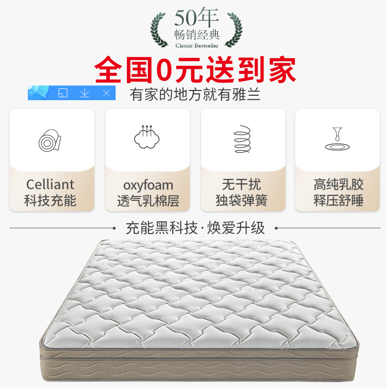 床垫品牌排行，哪个牌子的床垫更好？