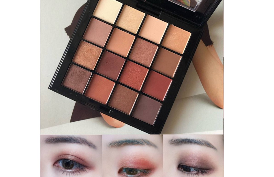 nyx眼影盘16色画法教程？nyx16眼影有气味吗？