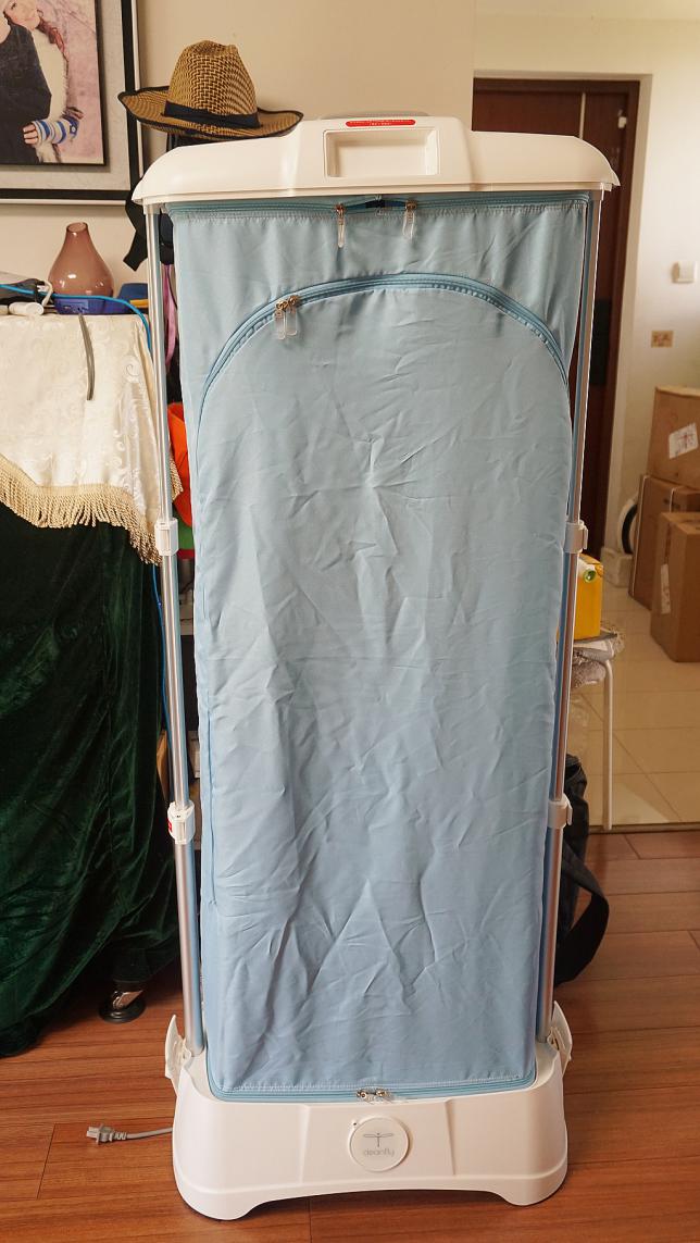 下雨天衣服晒不干?恒温烘干,一分钟组装,可以拎着走的干衣机 下雨天衣服晒不干?恒温烘干,一分钟组装,可以拎着走的干衣机