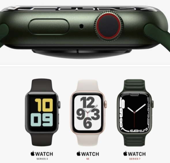 Apple Watch 7发布,起售价399美元 Apple Watch 7发布,起售价399美元