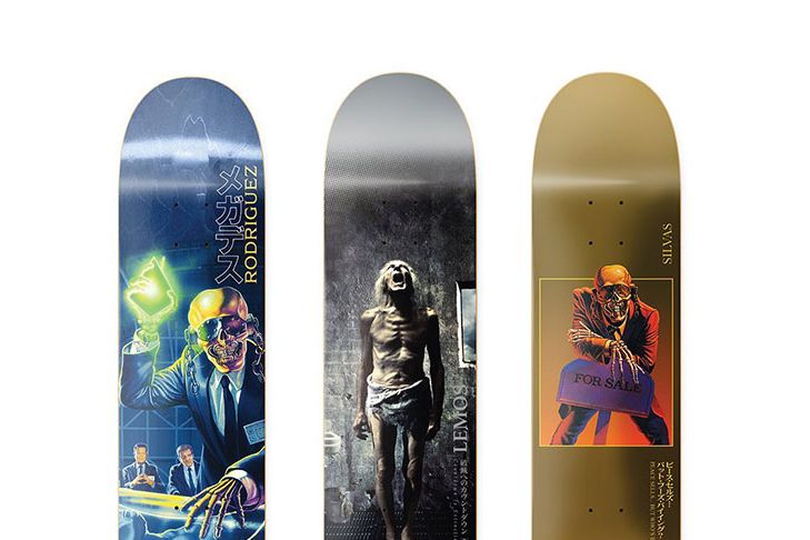 Primitive Skateboarding 携手金属乐队Megadeth 推出联名系列-1