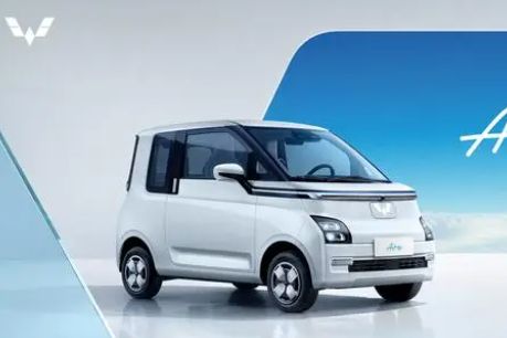 五菱首款新能源全球车型 Air ev 中文命名为“晴空”-1